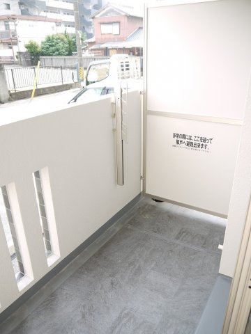 SHG島崎のバルコニー