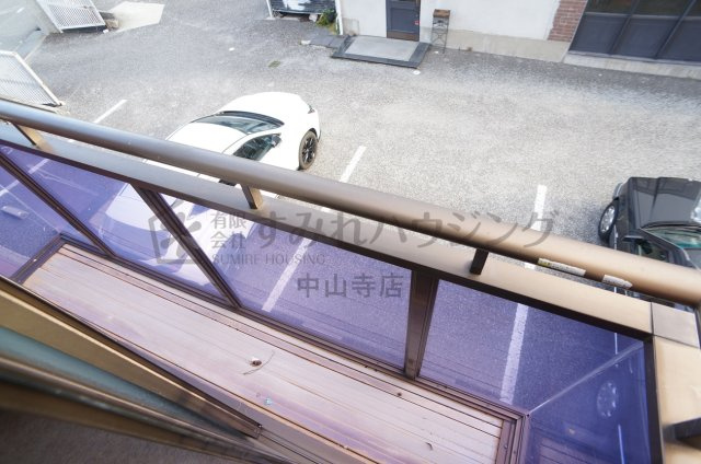 クオリティ宝塚のバルコニー