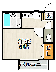 クオリティ宝塚の間取り