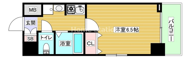 【間取り】 | エスリード梅田西第２