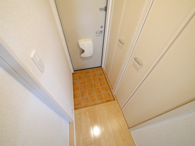 イリーデⅠの玄関|毎日通る玄関はこちらです