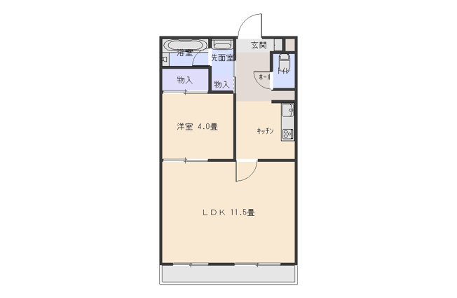 【間取り】 | カーサグラシアス | 『カーサグラシアス 』