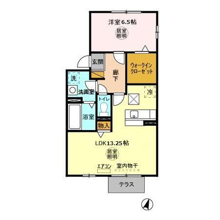 【間取り】 | アンソレイエ 西館