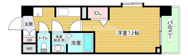 【間取り】 | メゾン西梅田