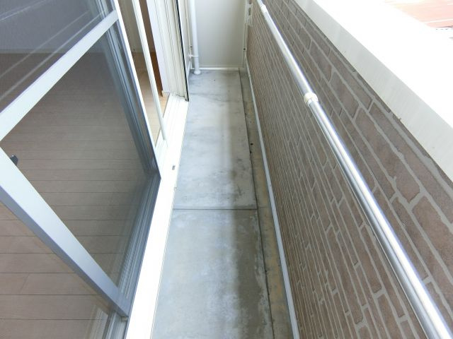 ティカーベルRSのバルコニー