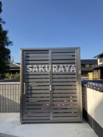 京和風 嵯峨野 雪のその他共用部分|敷地内ゴミステーション