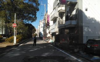 【周辺】 | 現地当該物件西側接道道路