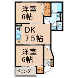【間取り】 | サンジュネス １