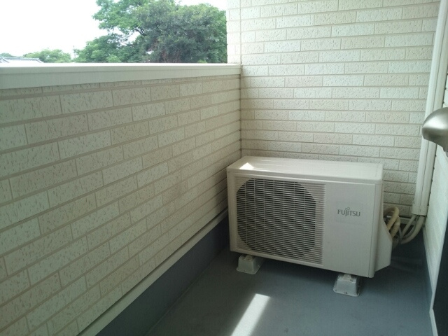 プラシードアロッジオのバルコニー