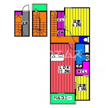 【間取り】 | カンポドーロ | カンポドーロの間取り