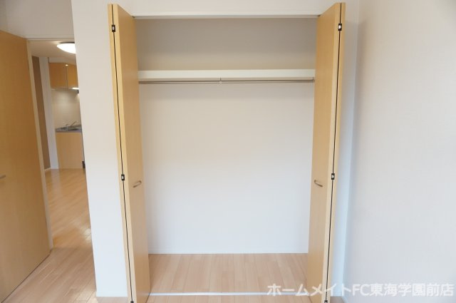 合志市須屋のアパートの収納