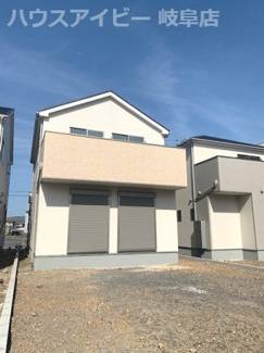 【外観】 | 岐南町上印食　新築建売　全3棟　保育園・小中学校徒歩10分圏内！スーパー・コンビニ徒歩5分圏内に！