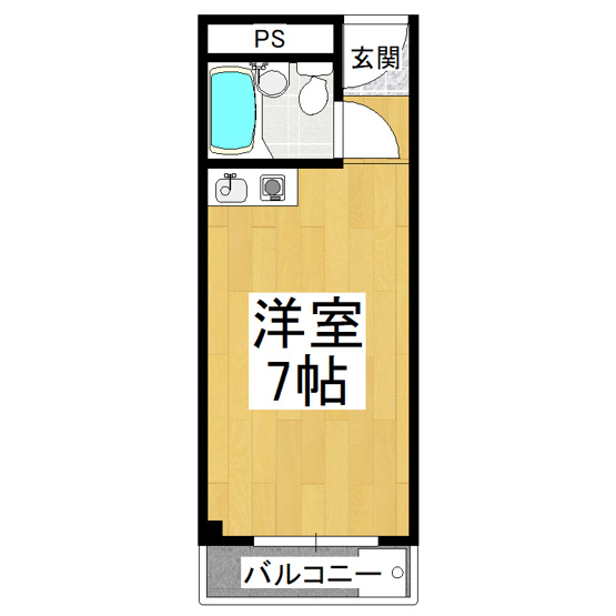 【間取り】 | 栄町フラッツ