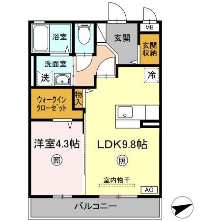 シェルシェの間取り