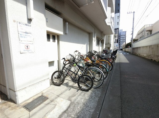 【その他共用部分】 | 駐輪場・バイク置場です。