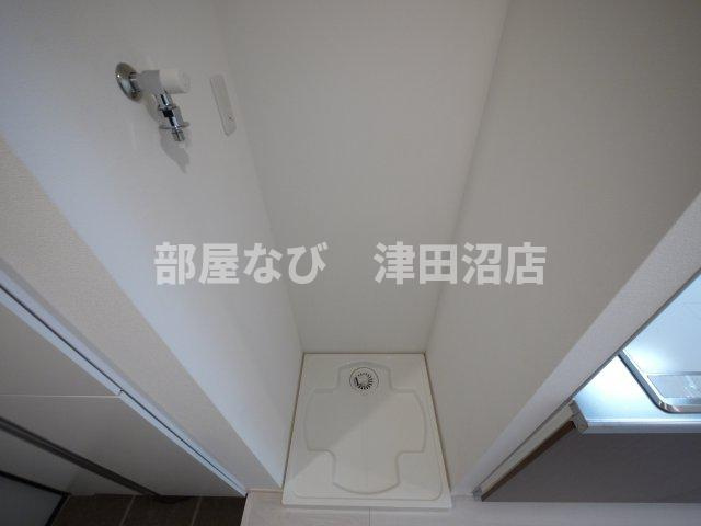 レインボーハートＫの設備|洗濯機置き場はこちらです
