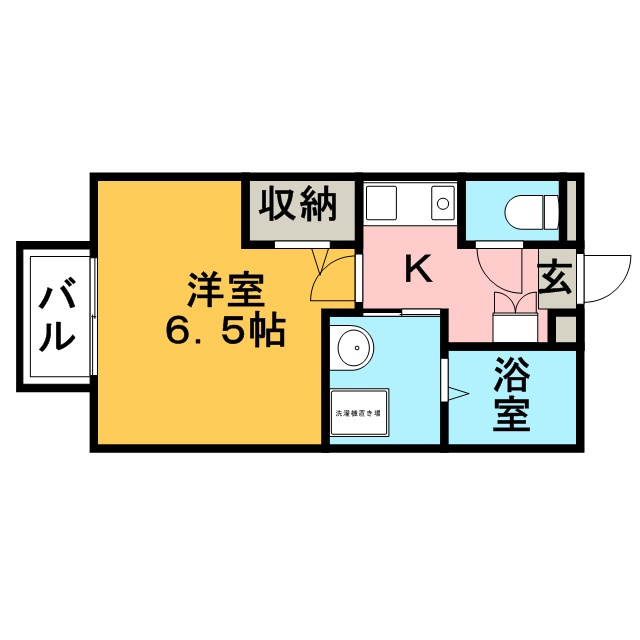 アムール東櫛原【10,000円キャッシュバック対象物件】の間取り|間取りです