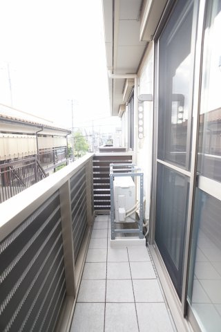 ＣＡＳＡ・ＶＥＲＤＥ　Ａ棟のバルコニー