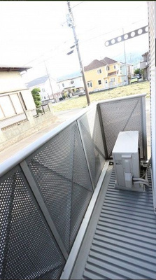 【バルコニー】 | ヴィラグレイスC | 陽当たり良好なバルコニーです　※参考写真です