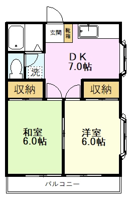 【間取り】 | 第一ル・クール