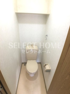 【トイレ】 | ラフィネＩ | ゆったりとした空間のトイレです