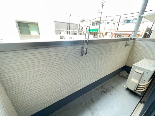 フジパレス弥刀駅東のバルコニー