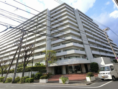 【外観】 | パークハイツ多摩川 | 総戸数２５７戸、昭和５７年２月築、管理人は日勤勤務につき管理体制良好です♪