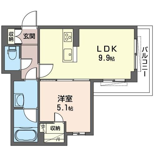 Ｇｒａｃｅ　ＢＥＲＥＯ　Ｉｃｈｉｋａｗａの間取り