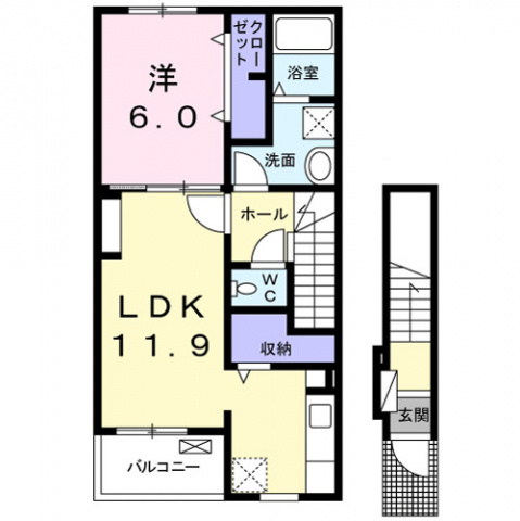 【間取り】 | デーアⅡ