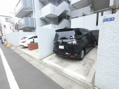 【駐車場】 | イトーピア池上マンション | 平置き駐車場です。