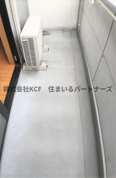 シャント国分のバルコニー|広々としたバルコニーです