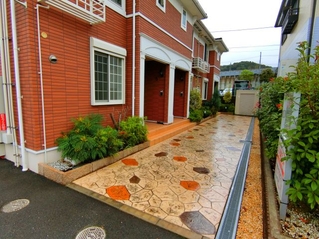 サンベリーズのエントランス