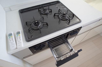 【その他】 | ラムール東二見 | ３口コンロ＆グリル☆イメージ写真