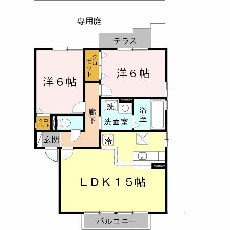 【間取り】 | リビングタウン加美北Ｃ棟