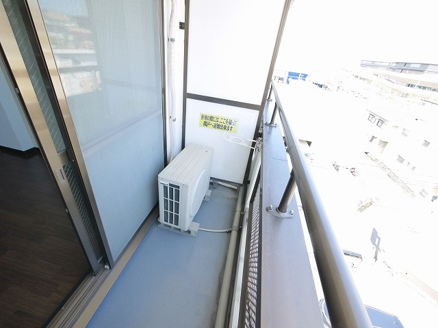 ブレスト北之庄Ⅴのバルコニー