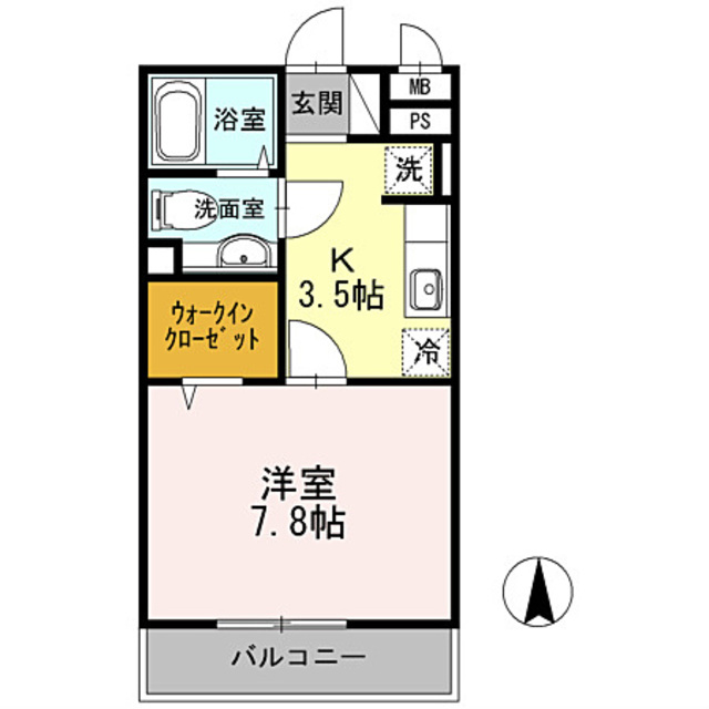 コモド元住吉の間取り