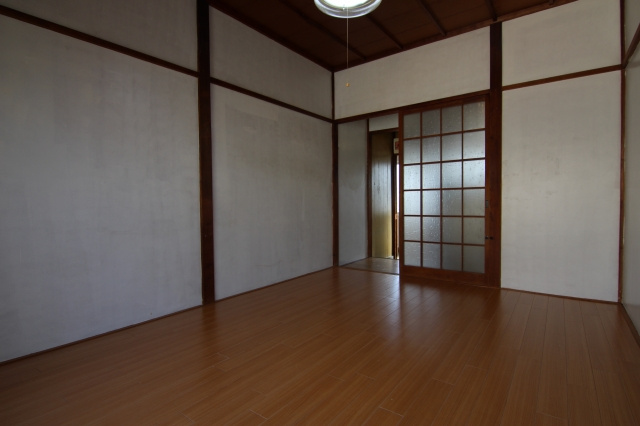 柏コーポの寝室