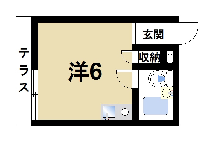 ハイツプチトマトの間取り
