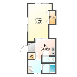 【間取り】 | コーポ泉