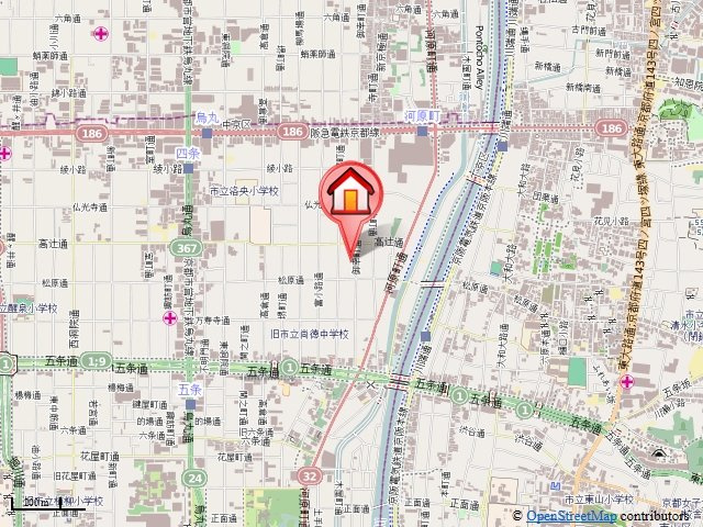 T’s Casa御幸町（ティーズカーサ御幸町）の地図|地図