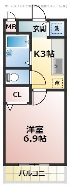 【間取り】 | ラパス高倉台