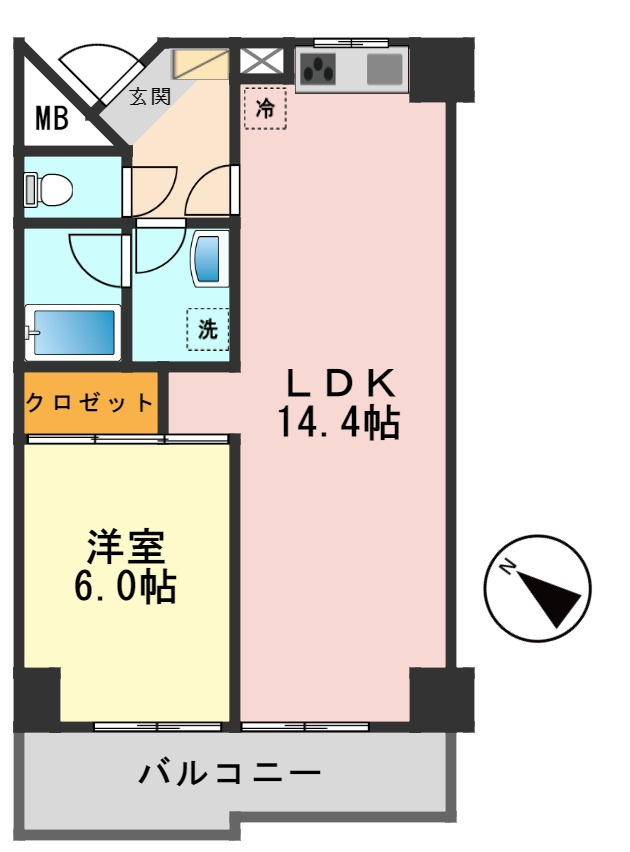 グレースコートの間取り