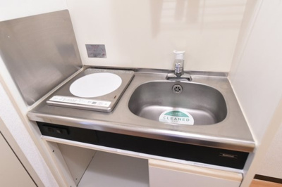 【キッチン】 | 新中野スカイレジテル | 1口IHコンロ