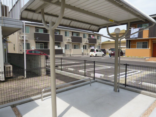 パレットＤのその他共用部分|駐輪場