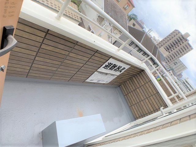 パーシモン上ノ橋のバルコニー