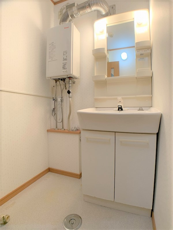 パーシモン上ノ橋の独立洗面台