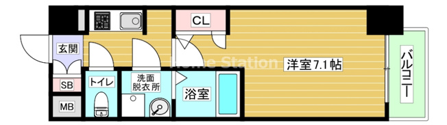【間取り】 | W-STYLE福島Ⅱウィステリア