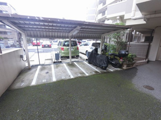 【その他共用部分】 | バイク置場です。