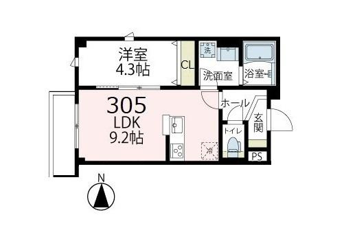 クリンゲル元住吉の間取り