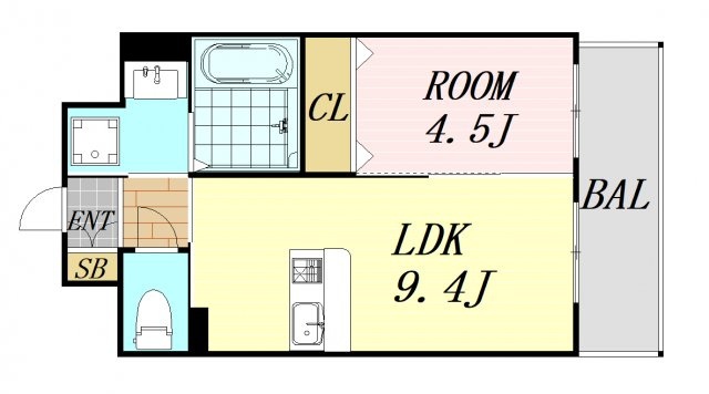 第25関根マンション　仲介手数料無料の間取り